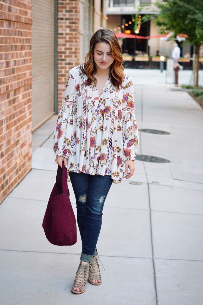 Fall Floral Tunic