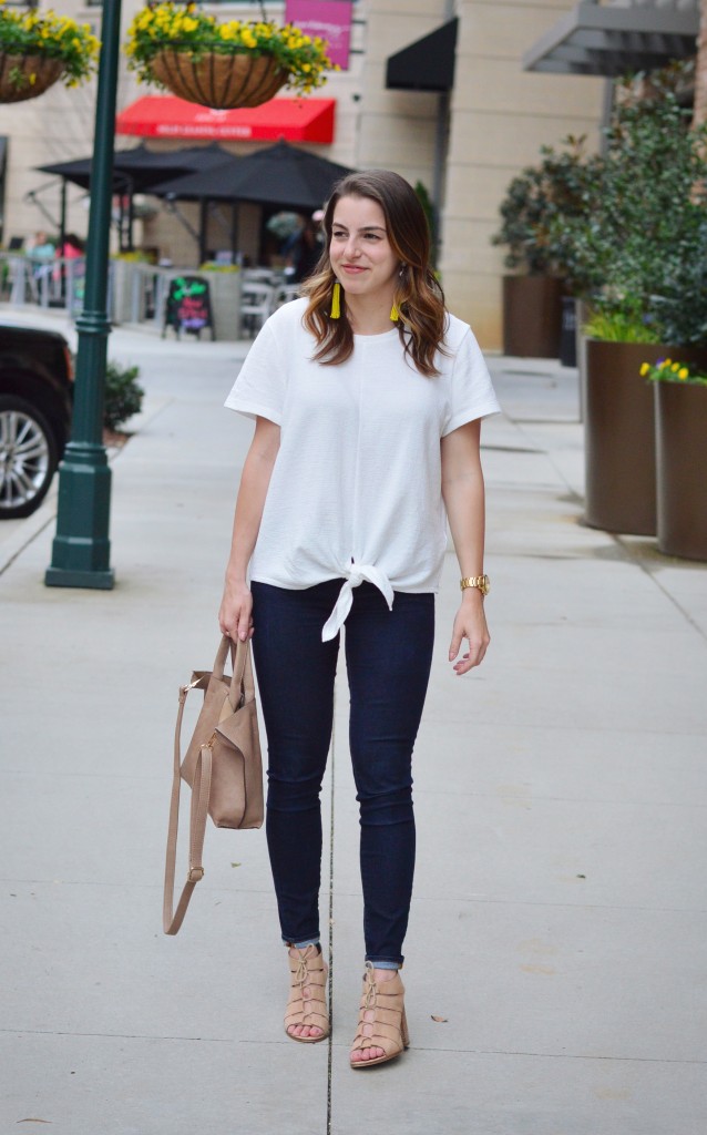 Madewell Knotted Top