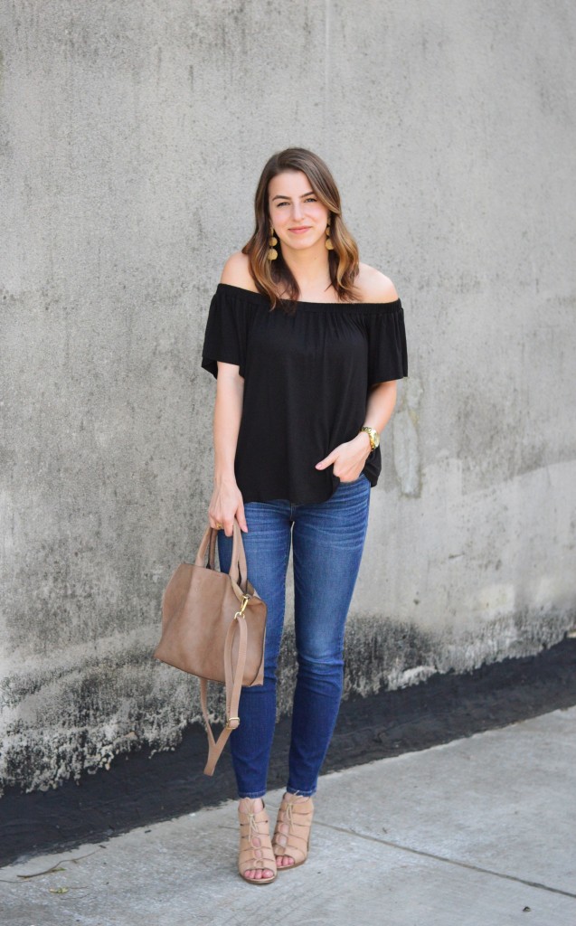Off The Shoulder Bow Top